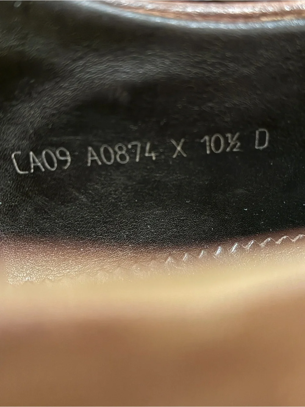 Ermenegildo Zegna XXX Couture Antique Leather Derby